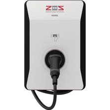 Valor Zes Ac Elektrikli Araç Şarj Istasyonu EVC04 22KW Smart Özellikli 5mt. Tip2 Kablolu, IP54 Sertifikal