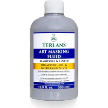Valor Terlans Maskeleme Jeli Ahşap ve Porselen Boyama 500 ml | Profesyonel Art Masking Fluid | Seramik, A