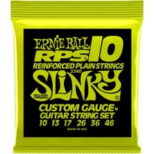 Valor Ernie Ball Normal Slinky Rps Nikel Yara Elektro Gitar Telleri, Ölçü 10-46