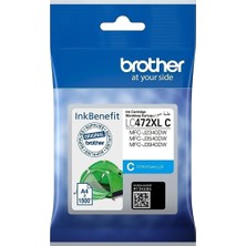 Valor Brother LC472XLC Cyan Mavi 1.500 Sayfa Kartuş MFC-J2340-J3540-J3940
