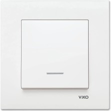 Valor Viko Karre Beyaz Anahtar