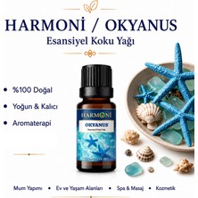 Harmoni Okyanus  Saf Esansiyel Uçucu Yağ Buhurdanlık Yağı Difüzör Esansı Aromaterapi Ortam Koku 10ML