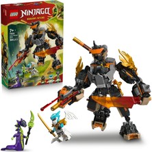 Valor LEGO Ninjago Cole’un Görev Robotu ve Ejderha Zane 71854-7 Yaş ve Üzeri Çocuklar Için Çekiçli Cole,