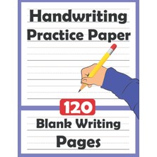 Valor Independently Published Handwriting Practice Paper For Kids: 120 Pages Dotted Line Notebook For Kid