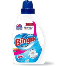 Valor Bingo Sıvı Deterjan 2600 Ml, Renkli & Beyaz, Amber