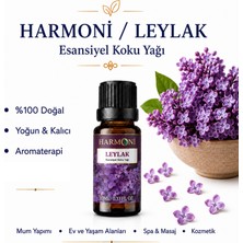 Harmoni Leylak  Saf Esansiyel Uçucu Yağ Buhurdanlık Yağı Difüzör Esansı Aromaterapi Ortam Koku 10ML