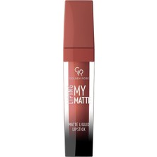 Valor Golden Rose Liping My Matte Likit Ruj No: 16 - Suya Dayanıklı Ultra Mat Ruj