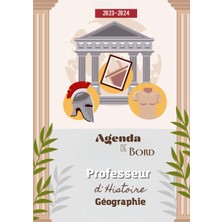 Valor Prof D'histoire Géographie, Agenda De Bord 2023 2024: Carnet De Bord Du Professeur 2023-2024 | Orga