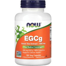 Now Foods, Egcg, Green Tea Extract, (Ösg Özel Sporcu Gıdaları) 400 Mg, 180 Veg Capsul. Usa Menşei.48.