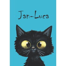 Valor Jan-Luca: Katzen-Malbuch/notizbuch/tagebuch - Din A5 - Blanko