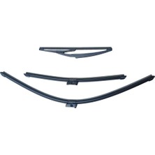 Valor VASS41 Ön Cam Arka Cam Silecek Seti 1618843180 Citroen C3 B618 ile Uyumlu 2017-2024