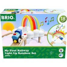 Valor Brio 36002 Ilk Trenim Gökkuşağı Seti - Çok Renkli, 36,5 x 13 x 27 cm