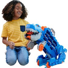 Valor Hot Wheels Şehri Ultimate T-Rex Tır, T-Rex'e Dönüşür, Yarış Pisti Içerir, Işıklı ve Sesli, 20+ 1:64