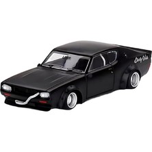 Valor Mini Gt 1:64 Nissan Skyline Kenmeri Liberty Walk Matt Black