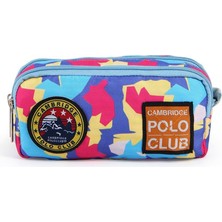 Valor Cambridge Polo Club Tactical Unisex Çift Bölme Kalemlik Renkli