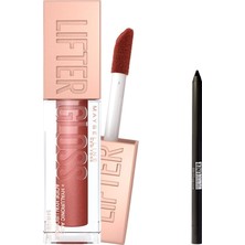 Valor Maybelline New York Lifter Gloss Nemlendirici Dudak Parlatıcısı - 016 Rust & Maybelline Tattoo Mini