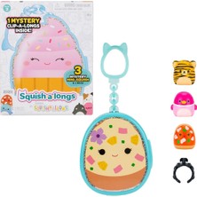 Valor Squishmallows Squish-A-Longs 3 Figür + Yüzük Çantalı Sürpriz Paket Seri 3 AL007