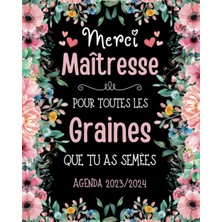 Valor Independently Published Merci Maitresse: Agenda Professeur Des Ecoles | Original, Pratique, Utile.