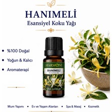 Harmoni Hanımeli Saf Esansiyel Uçucu Yağ Buhurdanlık Yağı Difüzör Esansı Aromaterapi Ortam Koku 10ML