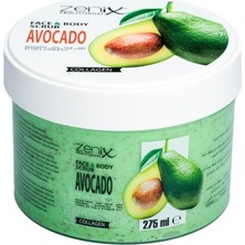 Valor Zenix Professional Avokado Özlü Yüz ve Vücut Peelingi, Kolajenli, 275 ml