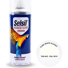 Valor Selsil Parlak Beyaz Sprey Boya RAL9010 400ML