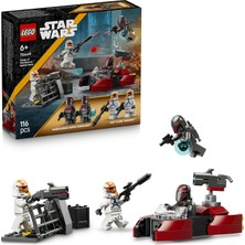 Valor LEGO Star Wars Mandalore Kuşatması Savaş Paketi 75449-6 Yaş ve Üzeri Çocuklar Için 2 Mandalorian Sü