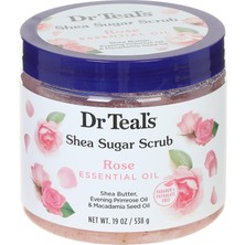 Valor Dr.teal's Shea Sugar Scrub Rose Vücut Şeker Peeling 538GR