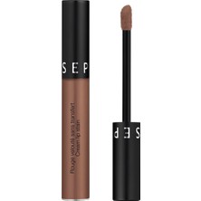 Valor Sephora Cream Lip Stain-E Vitamin Içerikli Uzun Süre Kalıcı Yoğun Pigmentli Ultra Mat Bitişli Ruj 5