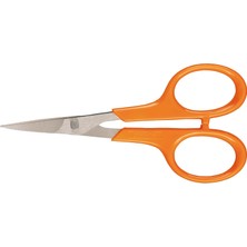 Valor Fiskars Kavisli Bıçaklı Manikür/nakış Makası, Toplam Uzunluk: 10 Cm, Sağ ve Sol Elini Kullananlar I