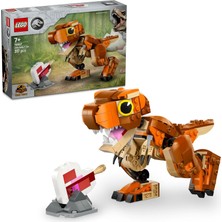Valor LEGO Jurassic World Küçük Eatie: T.rex Figürü 76967 – 7 Yaş ve Üstü Erkek ve Kız Çocukları Için Har