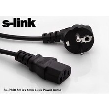 Valor S-Link SL-P350 5m 3 x 1mm Lüks Power Kablo