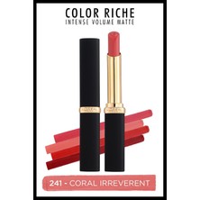 Valor L'oreal Paris Color Riche Intense Volume Matte Ruj - 241 Coral Irreverent