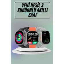 Timion Mey Ithalat® Akıllı Saat Çok Fonksiyonlu Uzun Pil Ömürlü Çağrı Cevaplayabilen Kol