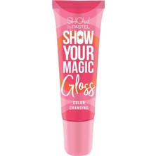 Valor Show By Pastel Show Your Magic Gloss Color Changing - Renk Değiştiren Dudak Parlatıcısı, 9 ml