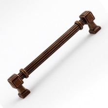 Valor Çizgili Antik Bakır 224 mm 22.4 cm Metal Kulp Mobilya Çekmece Mutfak Dolabı Dolap Kulpları Lüks Kul