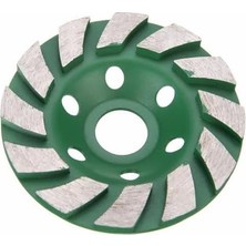 Valor Elmas Beton Taşlama Kupası, 115 mm Çapında, Gri Metal, Elektrikli Alet Uyumlu, 12000 Rpm Maksimum H