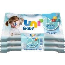 Valor Uni Baby Aktif Cep Mendil 3*15 Yaprak