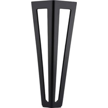 Valor BADEM10 Ovit Koltuk Baza Sehpa Masa Ayağı Metal Ayak 20 cm Siyah