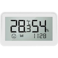 Valor Tuya Zigbee LCD Ekranlı Sıcaklık ve Nem Sensörü (Tuya, Smart Life, Home Assistant, ZIGBEE2MQTT Uyum