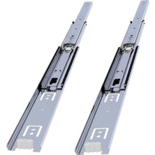 Valor BADEM10 Bilyalı Dolap Çekmece Rayı Metal En 3.6 cm Uzunluk 45 cm