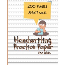 Valor Handwriting Practice Paper For Kids With Dotted Lines: Kindergarten Writing Paper With Lines For Ab