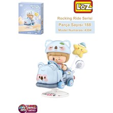Valor Loz Creative Serisi Sallanan Mavi Koala Modeli 188 Parça Oyuncak Yapım Seti FFLZ-4304
