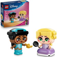 Valor LEGO Disney Princess Mini Yasemin ve Rapunzel 43303 – 5 Yaş ve Üzeri Çocuklar Için Karakterlerin Si