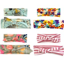 Valor Wrapables® Mommy And Me Boho Saç Bandı, Çiçekli Eğlenceli