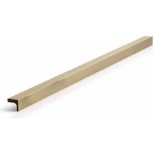 Valor Lada Antik Sarı Renk Metal 800 mm 80 cm Uzun Mobilya Çekmece Dolap Kulplar Mutfak Dolabı Kapak Kulb