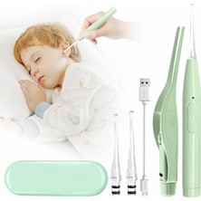 Valor Manmihealth 2 LED Işıklı Kulak Balmumu Temizleme Kiti, Çocuklar ve Yetişkinler Için 5 Paket Görünme