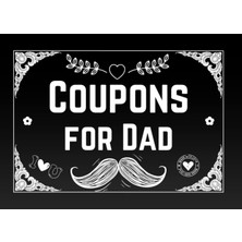 Valor Fathers Day Gifts: Coupons For Dad: 40 Prefilled & 10 Blank Vouchers To Fill With Rewards - Booklet