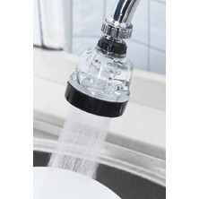 Valor Mobee Şeffaf 3 Fonksiyonlu Mutfak Lavabo Başlığı 360 Derece Döner Musluk Ucu Kireç Tutmaz 1410