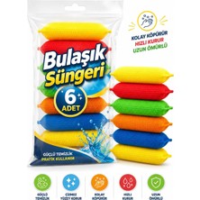 Valor 6 Adet Petek Dokulu Bulaşık Süngeri Sihirli Pratik Sünger
