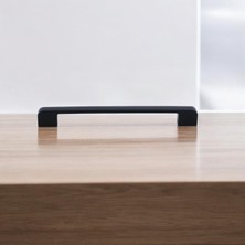 Valor 10 Adet Radus 160 mm - 16 cm Siyah Metal Mobilya Çekmece Mutfak Dolabı Dolap Kulpları Kulbu Kulpu